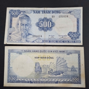 500 đồng Trần Hưng Đạo - Việt Nam Cộng Hòa 1966