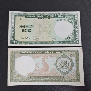 20 đồng cá chép hóa rồng - Việt Nam Cộng Hòa 1964