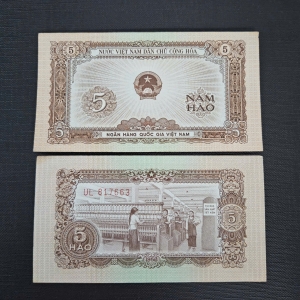 5 hào năm 1958 (hiếm) - Việt Nam Dân Chủ Cộng Hòa