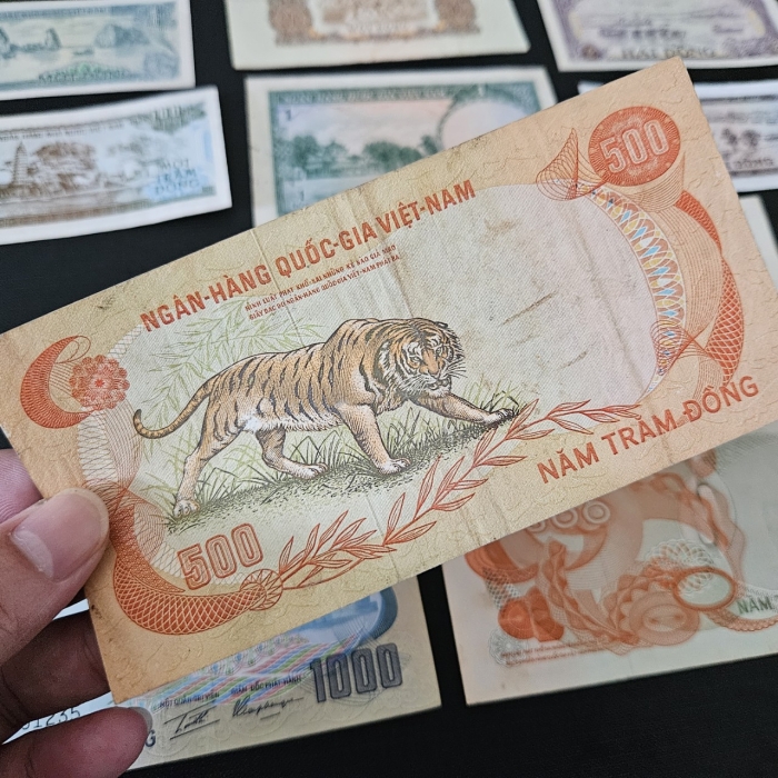Combo 10 tờ tiền xưa Việt Nam từ năm 1964-1991