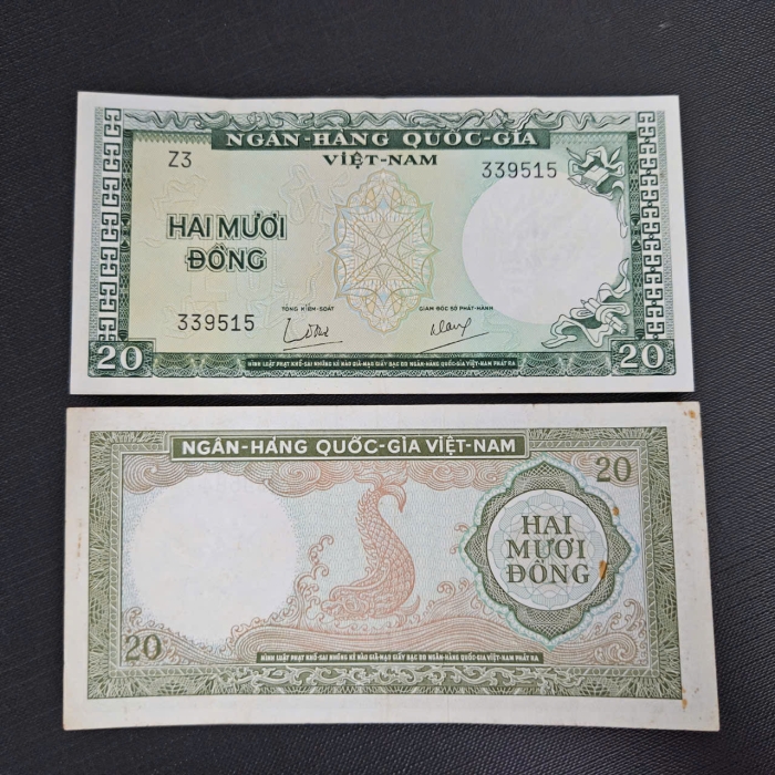20 đồng cá chép hóa rồng - Việt Nam Cộng Hòa 1964