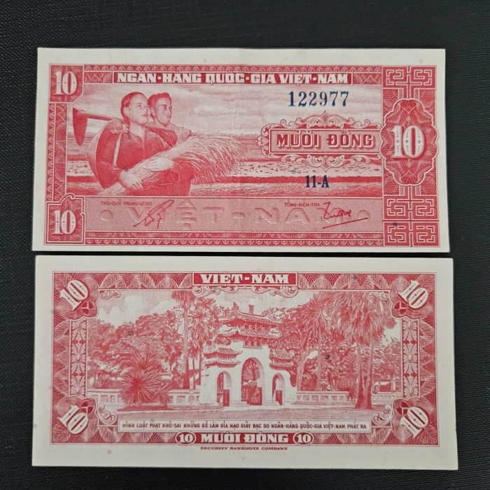 10 đồng Việt Nam Cộng Hòa năm 1955