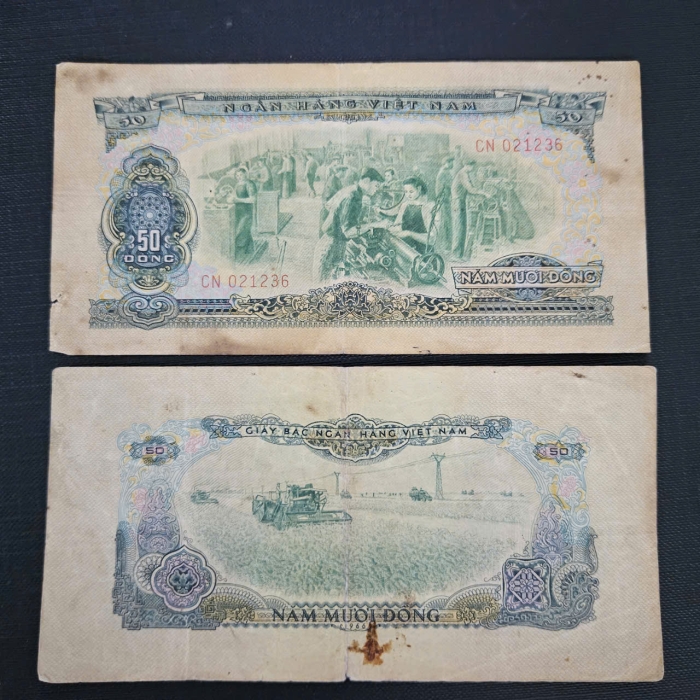 50 đồng (hiếm) giải phóng Miền Nam 1966