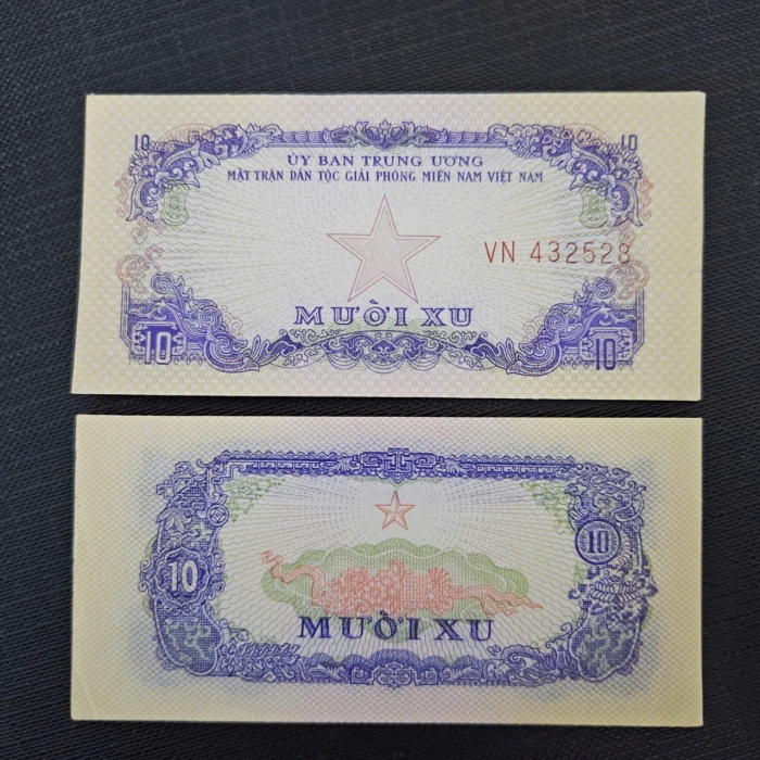 10 xu Ủy ban giải phóng Miền Nam 1964