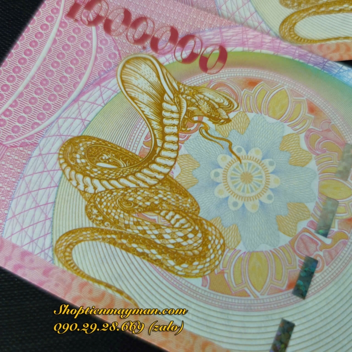 Tiền Con Rắn Macau (1 triệu Patacas) Lưu Niệm Lì Xì Tết 2025